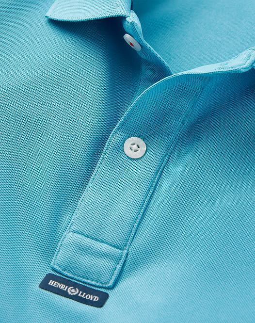 Men's Dri-Fast LS Polo - Caribbean Sea