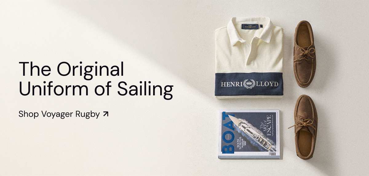 The Original Uniform of Sailing. Shop Voyager Rugby!