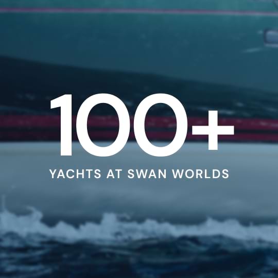 100+ Yachts at Swan Worlds