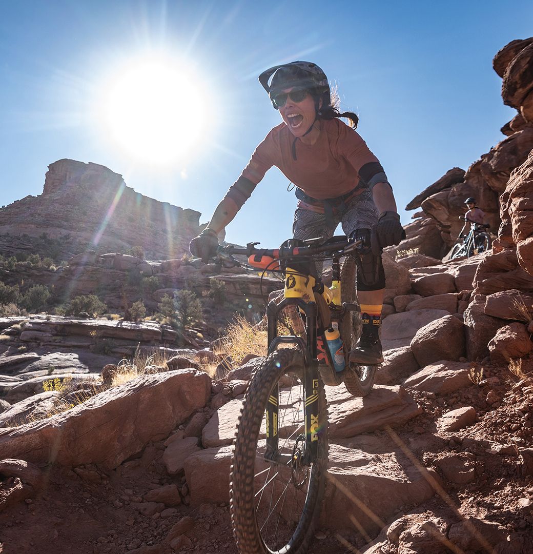 biking mountain