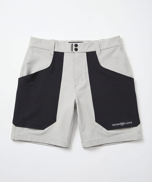 Men's Foredeck Shorts - Ice/Black