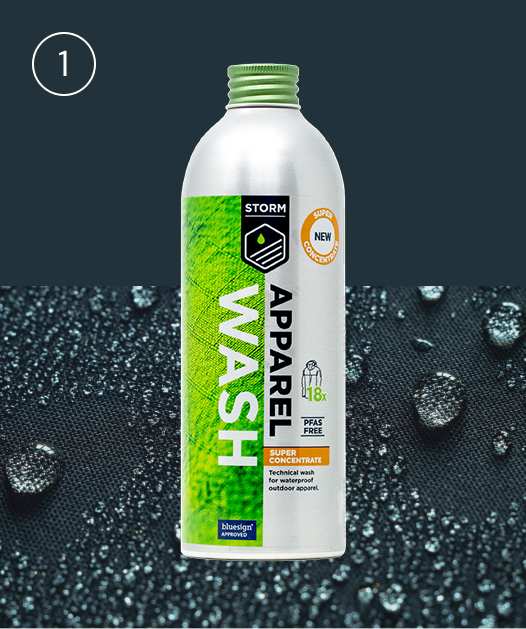 Step 1: Apparel Wash
