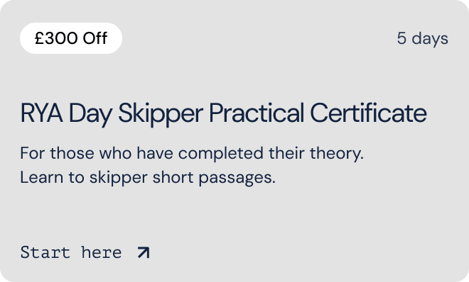RYA Day Skipper Practical Certificate