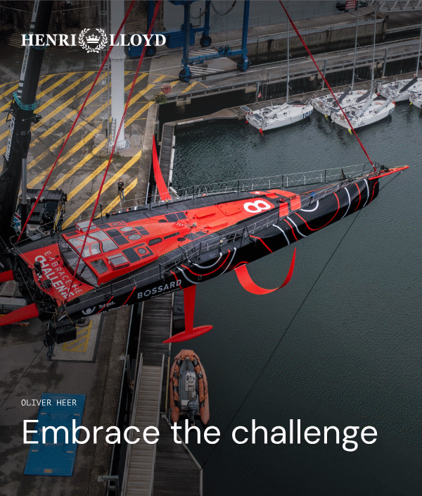 Oliver Heer - Henri-Lloyd - Embrace the challenge